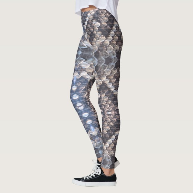 Eastern Diamondback Rattlesnake Skin Leggings (Links)