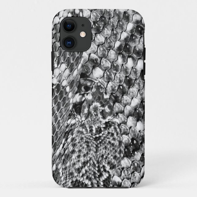 Eastern Diamondback Rattlesnake snake skin Case-Mate iPhone Hülle (Rückseite)