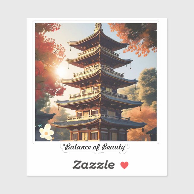 "Eastern Essence" Aufkleber (Blatt)