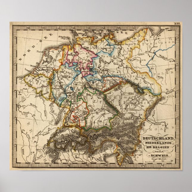 Eastern European Map Poster (Vorne)
