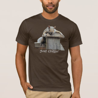 Eastern Gray Eichhörnchen Just Chillin' Funny T - T-Shirt