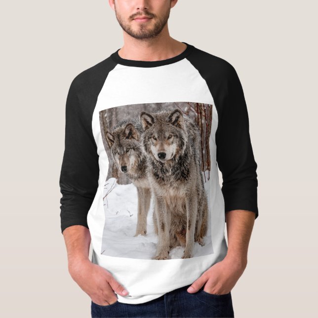 Eastern Gray Wolf  T-Shirt (Vorderseite)