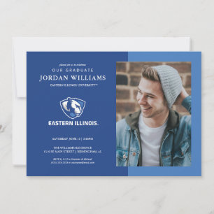 Eastern Illinois Panthers Kopf- und Wordmark-Logo Ankündigung