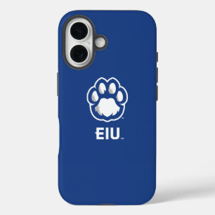 Eastern Illinois Panthers Paw Print & EIU iPhone 16 Hülle