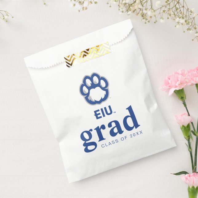 Eastern Illinois Panthers Paw Print & EIU Geschenktütchen (Versiegelt)