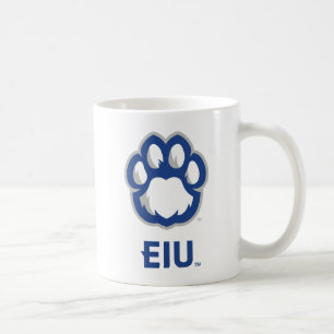 Eastern Illinois Panthers Paw Print & EIU Kaffeetasse