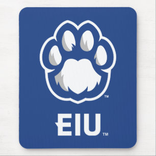 Eastern Illinois Panthers Paw Print & EIU Mousepad