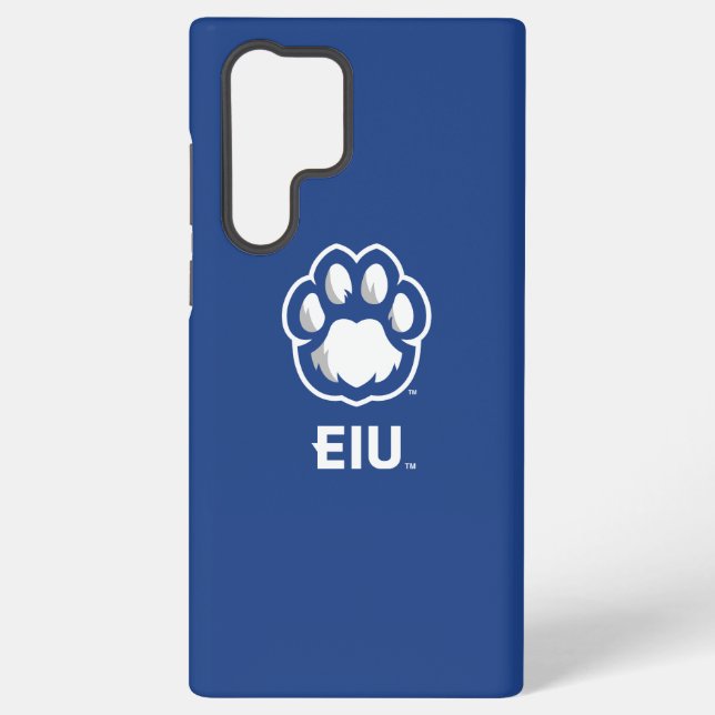 Eastern Illinois Panthers Paw Print & EIU Samsung Galaxy Hülle (Rückseite)