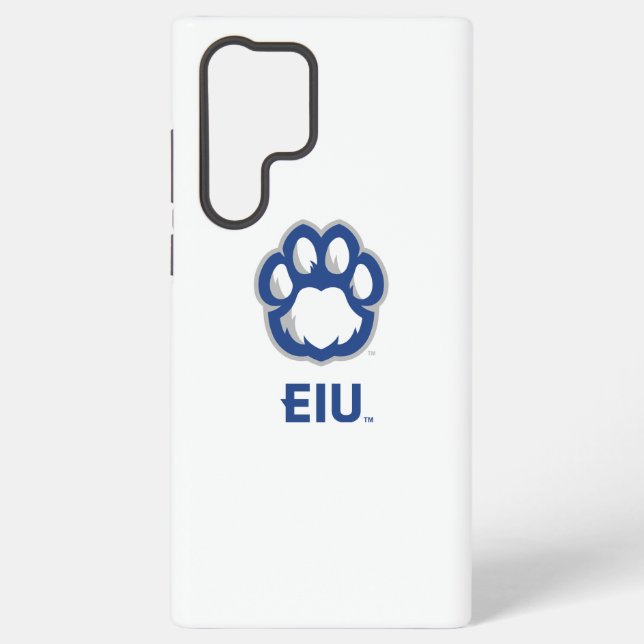 Eastern Illinois Panthers Paw Print & EIU Samsung Galaxy Hülle (Rückseite)
