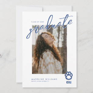 Eastern Illinois Panthers Pfotenabdruck & EIU Ankündigung