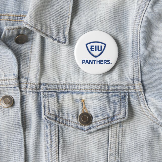 Eastern Illinois Panthers Schild & Wordmark-Logo Button (Beispiel)