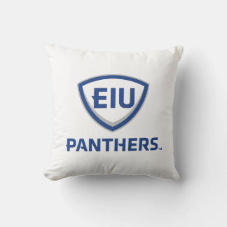 Eastern Illinois Panthers Schild & Wordmark-Logo Kissen