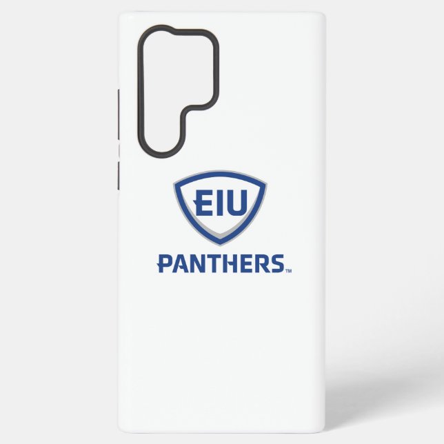 Eastern Illinois Panthers Schild & Wordmark-Logo Samsung Galaxy Hülle (Rückseite)
