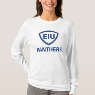 Eastern Illinois Panthers Schild & Wordmark-Logo T-Shirt