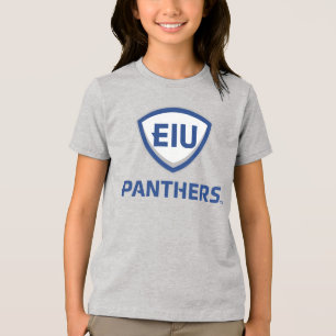 Eastern Illinois Panthers Schild & Wordmark-Logo Tri-Blend Shirt