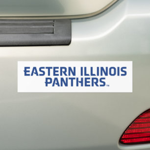 Eastern Illinois Panthers - Textlogo Autoaufkleber
