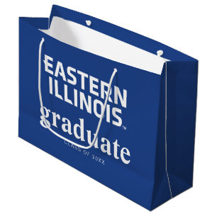 Eastern Illinois University Wortmarken-Logo Große Geschenktüte