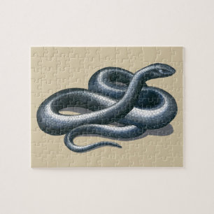 Eastern Indigo Snake Jigsaw Puzzle