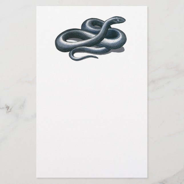 Eastern Indigo Snake Stationery Briefpapier (Vorderseite)