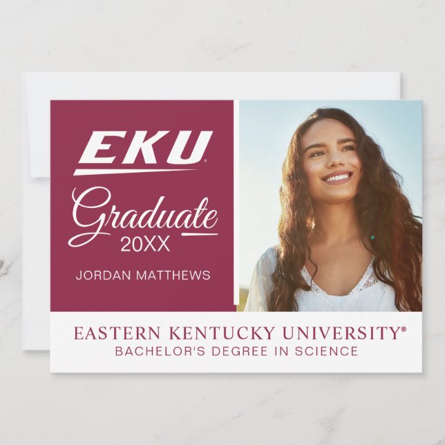 Eastern Kentucky Universität | EKU Einladung (Vorderseite)