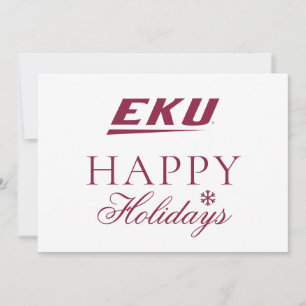Eastern Kentucky Universität   EKU Feiertagskarte