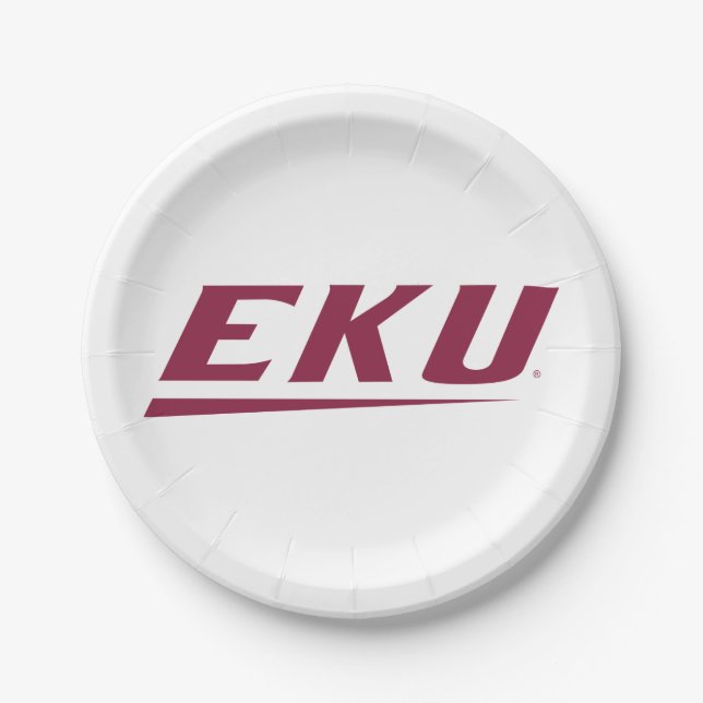 Eastern Kentucky Universität | EKU Pappteller (Vorderseite)