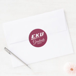 Eastern Kentucky Universität   EKU Runder Aufkleber