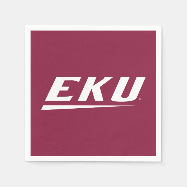 Eastern Kentucky Universität | EKU Serviette (Vorderseite)