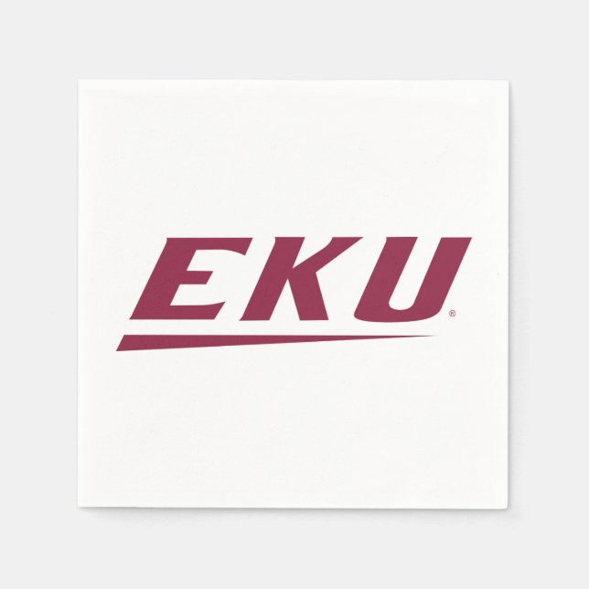 Eastern Kentucky Universität | EKU Serviette (Vorderseite)