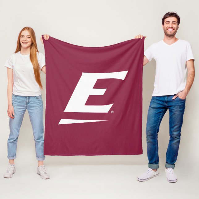 Eastern Kentucky University E Fleecedecke (Beispiel)