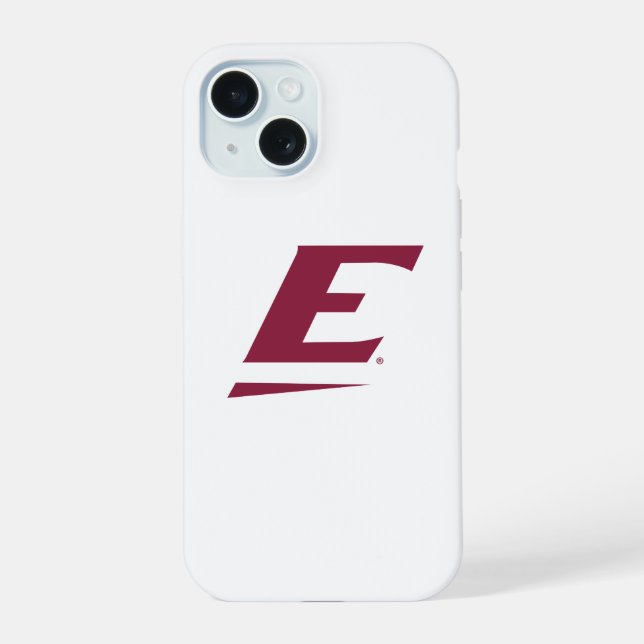 Eastern Kentucky University E iPhone 15 Hülle (Rückseite)