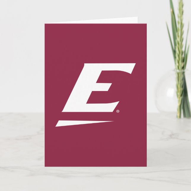 Eastern Kentucky University E Karte (Vorderseite)