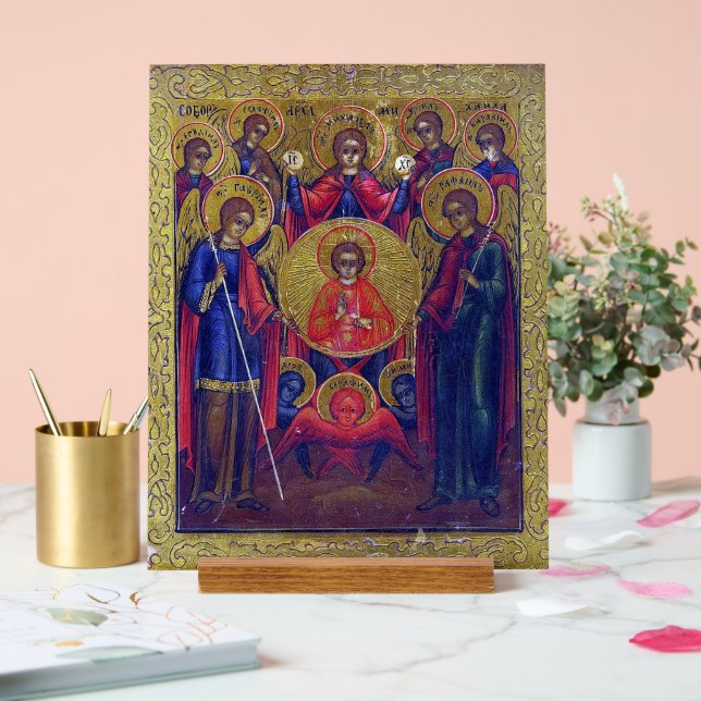 Eastern Orthodox Christianity Seven Archangels Acrylschild (Hochzeit)