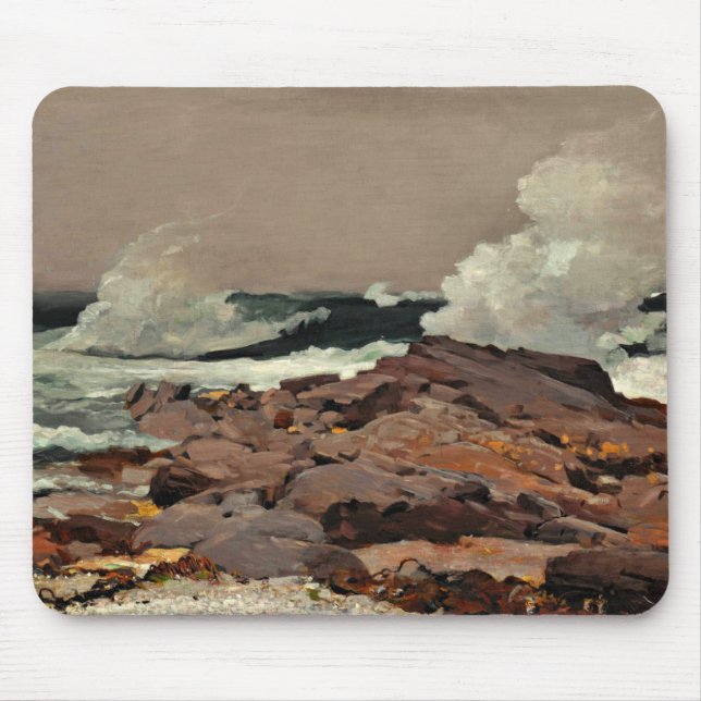 Eastern Point, Gemälde von Winslow Homer Mousepad (Vorne)