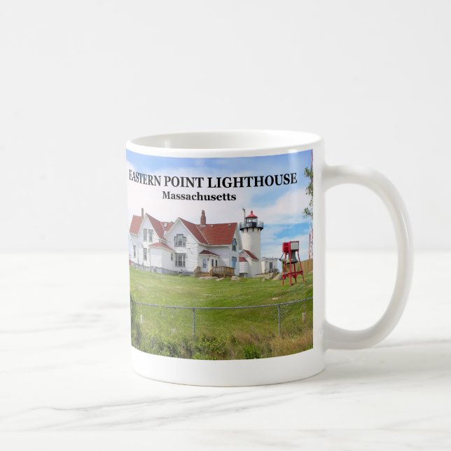 Eastern Point Lighthouse, Massachusetts Tasse (Rechts)