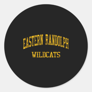 Eastern Randolph High School Hs Runder Aufkleber