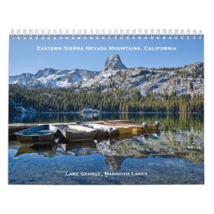 Eastern Sierra, Mammoth Seen, CA Kalender