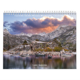 Eastern Sierra Nevada, Kalifornien Kalender
