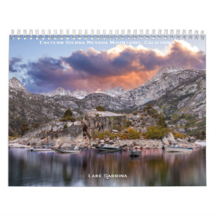 Eastern Sierra Nevada, Kalifornien Kalender