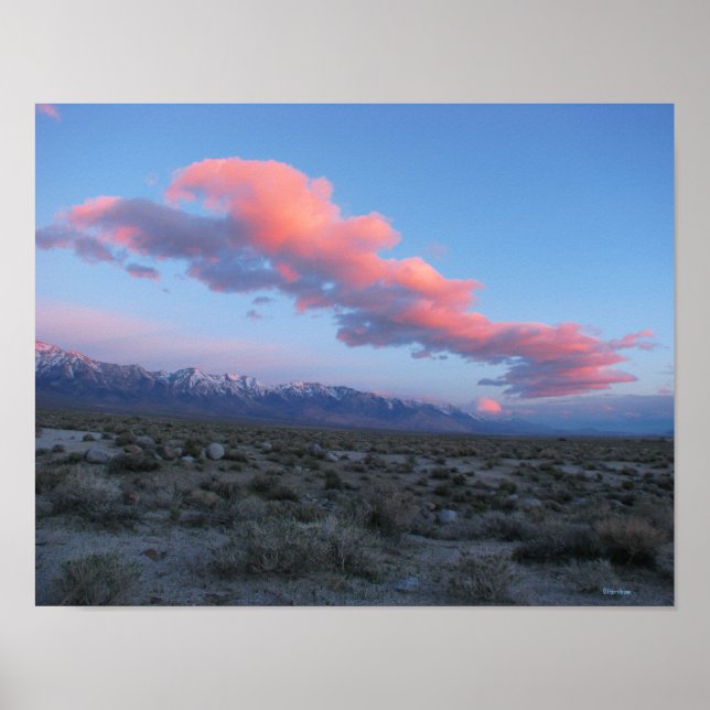 Eastern Sierra Sunrise Art Print Poster (Vorne)