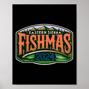 Eastern Sierra Weihnachtsfest Poster
