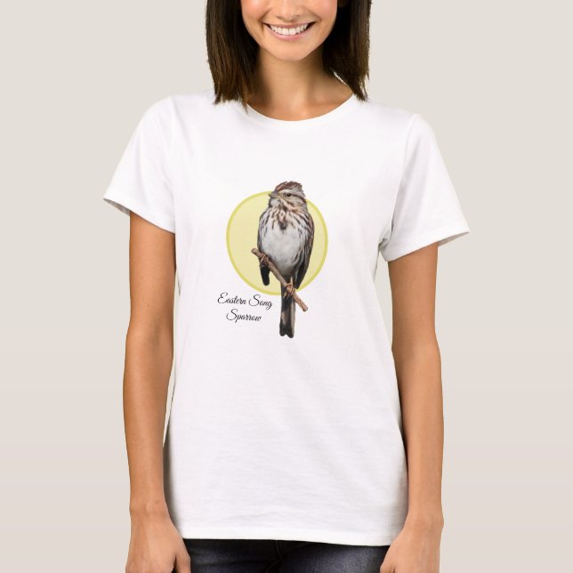 Eastern Song Sparrow T-Shirt (Vorderseite)