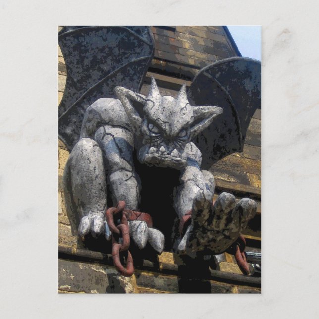 Eastern Staat Gargoyle CB Postkarte (Vorderseite)