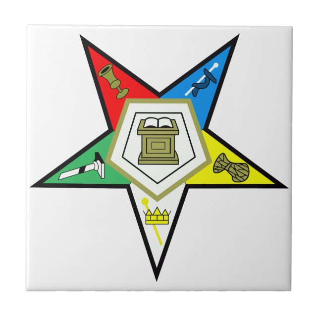 Eastern Star Fliese (Vorderseite)