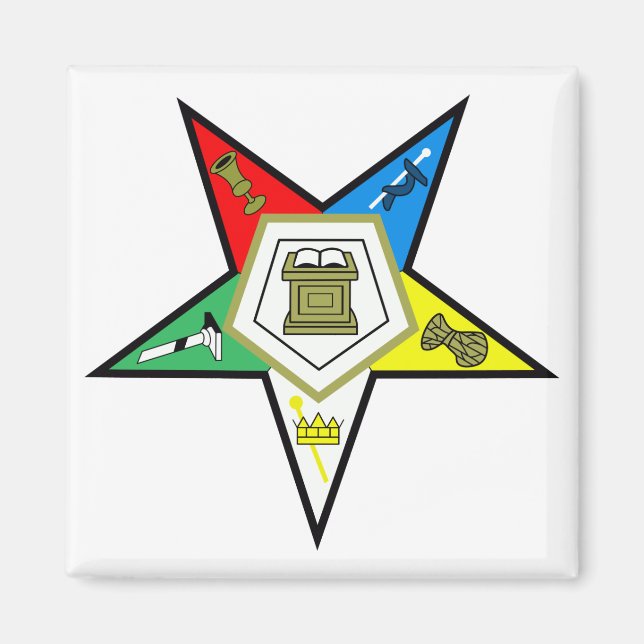 Eastern Star Magnet (Vorne)