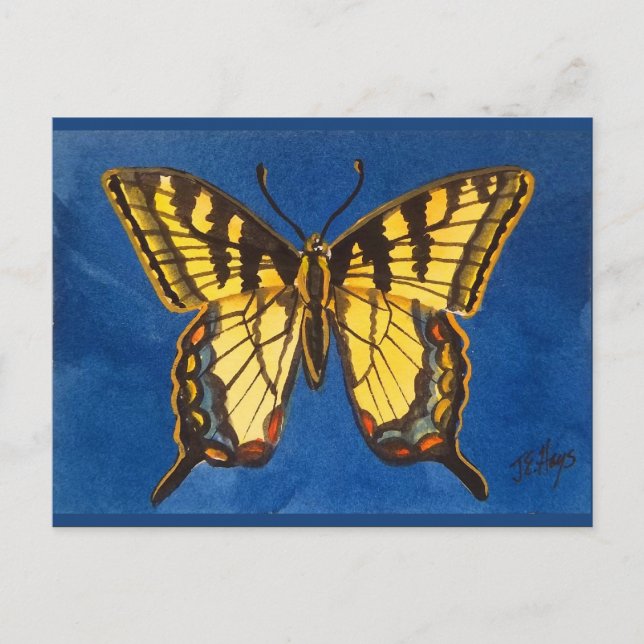 Eastern Tiger Butterfly Postcard Postkarte (Vorderseite)