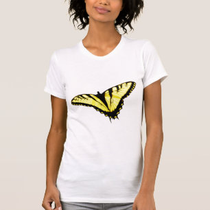 Eastern Tiger Frack Butterfly Foto T-Shirt