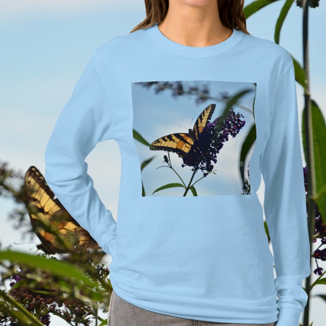 Eastern Tiger Frack Butterfly Fotografisch T-Shirt (Von Creator hochgeladen)