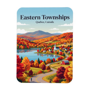 Eastern Townships Québec, Kanada Magnet