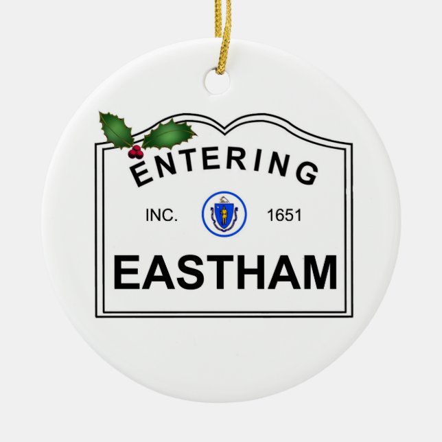 Eastham MA Keramikornament (Vorne)